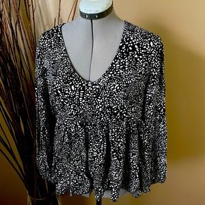 Peasant Top, long sleeve